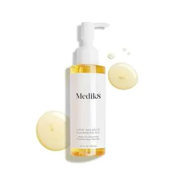 Medik8 Lipid-Balance Cleansing Oil - Oil Based Facial Cleanser - Reveals Radiant Complexion without Stripping Vital Moisture - 4.7 oz