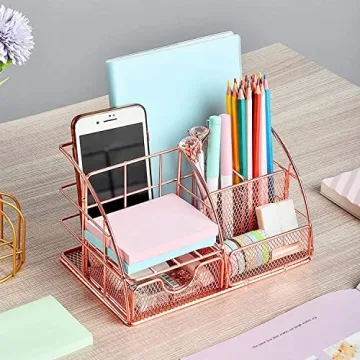 Stylish JUOPIEA Desk Organizer Set for Home & Office