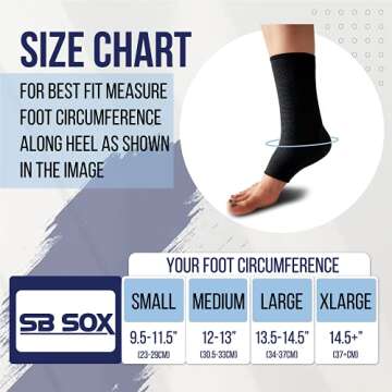SB SOX Compression Ankle Brace – Ultimate Ankle Support