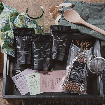 Locca Boba Tea Kit | Make 24+ Premium Drinks at Home