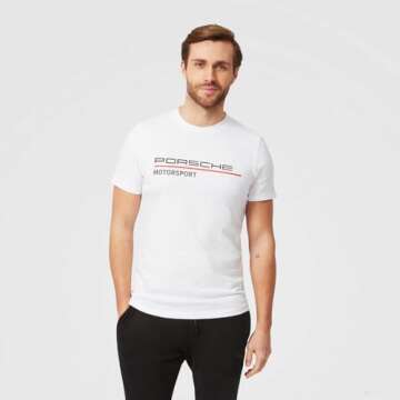 Porsche Motorsport Men's White T-Shirt (M)