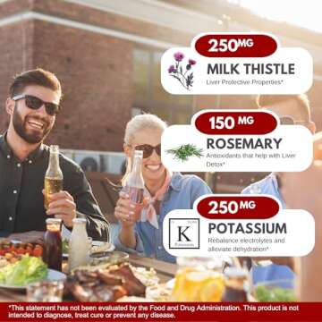 Pour Decisions Liver Health Supplement with Electrolytes