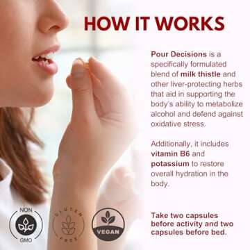 Pour Decisions Liver Health Supplement with Electrolytes