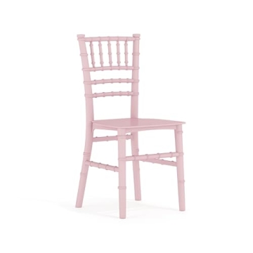 Elegant Pink Chiavari Chair for Children - Flash Furniture