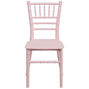 Elegant Pink Chiavari Chair for Children - Flash Furniture