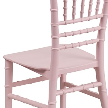 Elegant Pink Chiavari Chair for Children - Flash Furniture