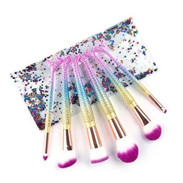 Magical Mermaid Makeup Brush Set for All Ages