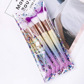 Magical Mermaid Makeup Brush Set for All Ages
