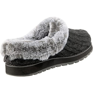 Skechers BOBS Women's Keepsakes Slipper in Charcoal