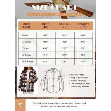 Womens Flannel Button Down Shirts Boyfriend Long Sleeve Oversized Blouses Tops 6020 2-Orange Medium