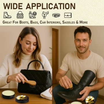 Feilove Saddle Soap Kit for All-Natural Leather Care