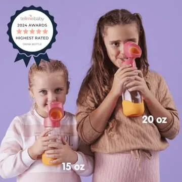 b.box 15 oz Tritan Kids Drink Bottle - Durable & Leak Proof