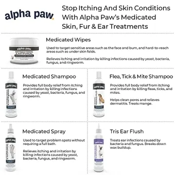 Antibacterial & Antifungal Wipes for Dogs and Cats