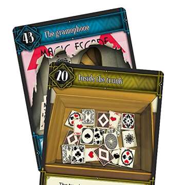 dV Giochi Deckscape: Behind The Curtain - An Escape Room Adventure in Cards!