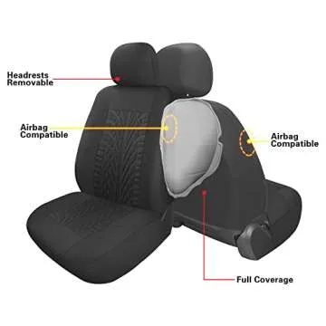 Pariitadin Universal Car Seat Covers - Stylish and Durable