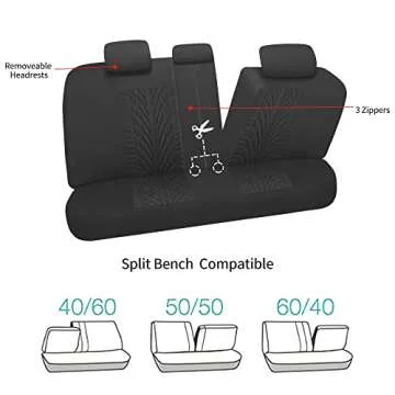 Pariitadin Universal Car Seat Covers - Stylish and Durable