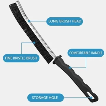 Crevice Cleaning Brush Tool for Home and Vehicle Cleaning