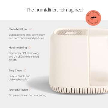 Canopy Bedside Humidifier - Hydrate & Alleviate Symptoms
