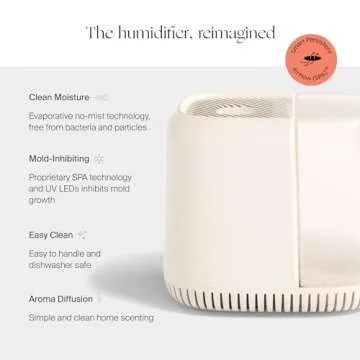 Canopy Bedside Humidifier - Hydrate & Alleviate Symptoms