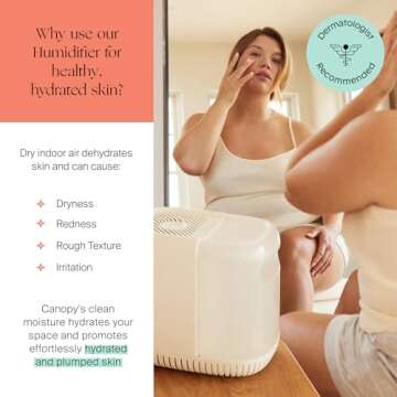 Canopy Bedside Humidifier - Hydrate & Alleviate Symptoms