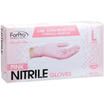 ForPro Disposable Nitrile Gloves - Chemical Resistant & Latex Free