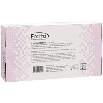 ForPro Disposable Nitrile Gloves - Chemical Resistant & Latex Free