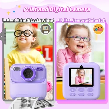 Upgrade Kids Camera Instant Print for Young Photographers