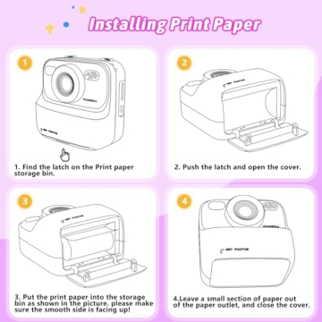 Upgrade Kids Camera Instant Print for Young Photographers