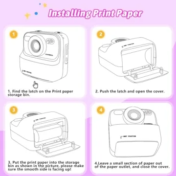 Upgrade Kids Camera Instant Print for Young Photographers