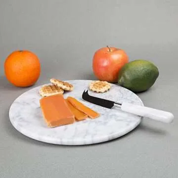Creative Home Luxury Handcrafted Marble Serving Board