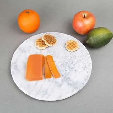 Creative Home Luxury Handcrafted Marble Serving Board