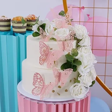 SAOROPEB 72Pc 3D Butterfly Wall Decals for Kids Decor