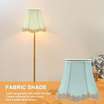 4 pcs fabric lampshade green table cloth vintage decor vintage home decor decor chandelier light cov...