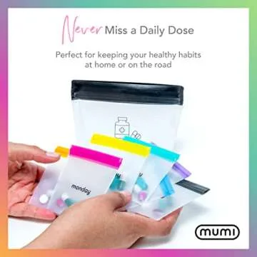 Mumi Pill Pouch Set - Stylish Travel Organizers for Meds