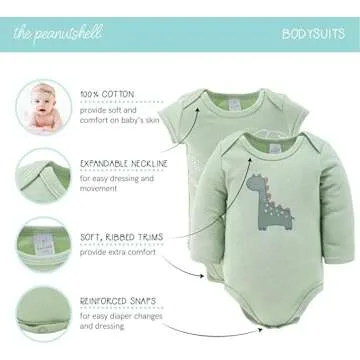 Peanutshell Baby Dinosaur Clothes & Accessories