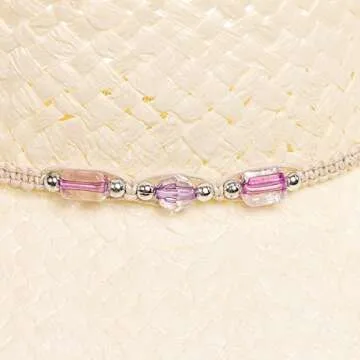 MG Womens Straw Outback Toyo Cowboy Hat - Natural