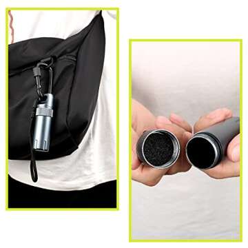 Compatible-Ledger-Nano-Case-Cryptocurrency,BKING-BOX Case for Ledger Nano S X S Plus Crypto Hardware Wallet,YubiKey Accessory Case,Fireproof-Waterproof Accessory Case,Protect Crypto Walle (Grey)