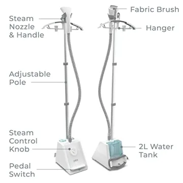 Pure Enrichment PureSteam Pro - Ultimate Upright Clothes Steamer