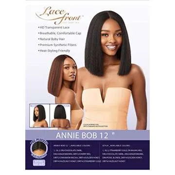 Shop Outre Lace Front Wig - Annie Bob 12" - Elegant Style