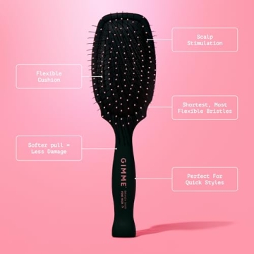 GIMME Beauty Fine Hair Brush for Damage-Free Detangling
