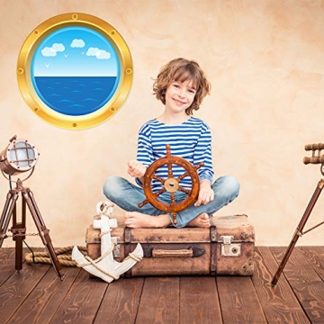 Cruise Ship Porthole Stickers for Nautical Decor