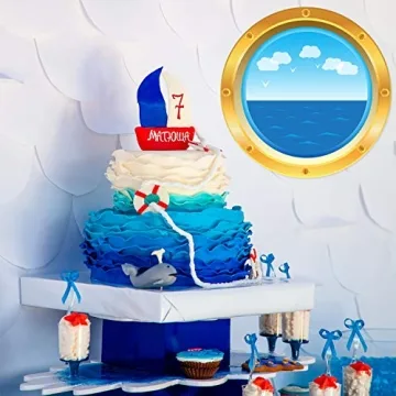 Cruise Ship Porthole Stickers for Nautical Decor