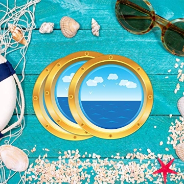 Cruise Ship Porthole Stickers for Nautical Decor