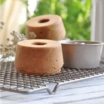 MGGi Nonstick Fluted Tube Cake Pans - 4 Pcs Set