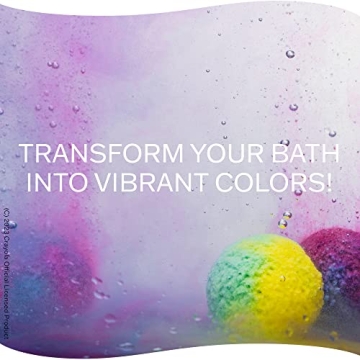 Crayola Colorful Scented Bath Bombs for Kids