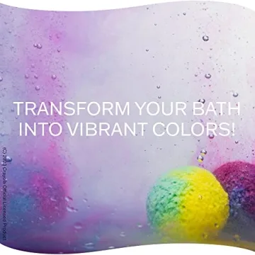 Crayola Colorful Scented Bath Bombs for Kids