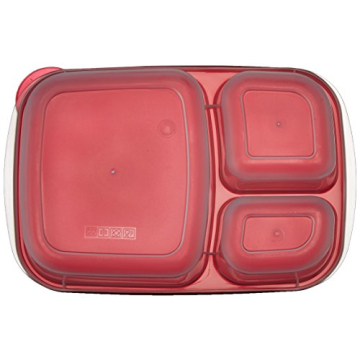 Amazon Basics Bento Lunch Box Containers Set of 4