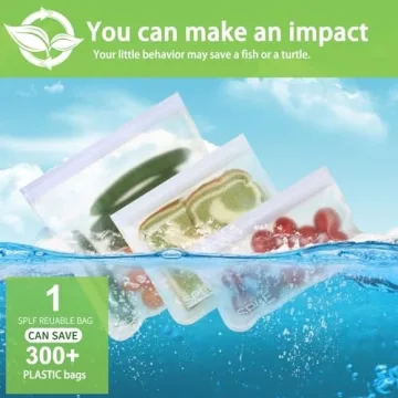 SPLF Reusable Storage Bags - Eco-Friendly Food Storage Options