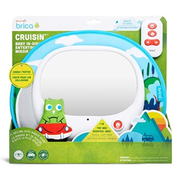 Munchkin® Owl Baby Car Mirror with Lights and Music
