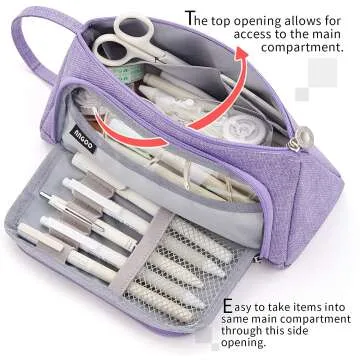 EASTHILL Pencil Case - Spacious & Stylish Organizer